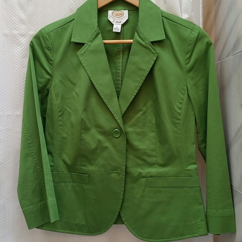 *SOLD* Talbots Green Jacket Size 2 Regular